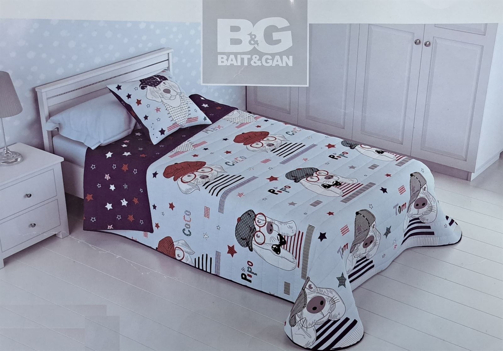 Bait&Gan Colcha Bouti Dogui - Imagen 1