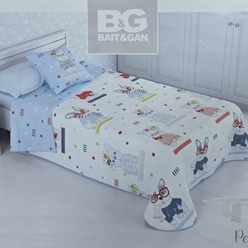 Bait&Gan Colcha Bouti Perritos - Imagen 1