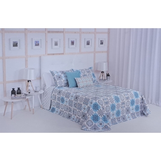 Clara Vidal Bouti Tulson turquesa - Imagen 1