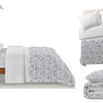 Clara Vidal Colcha Abelar Azul - Imagen 1