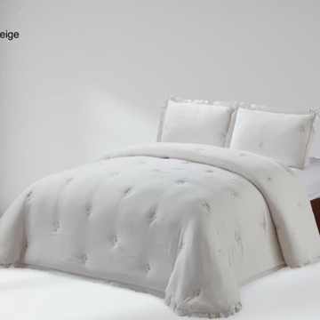 Clara Vidal Colcha Casele Beige - Imagen 1