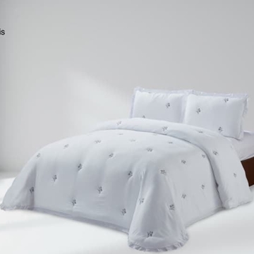 Clara Vidal Colcha Casele Gris - Imagen 1