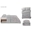 Clara Vidal Colcha Dulnao Gris - Imagen 1