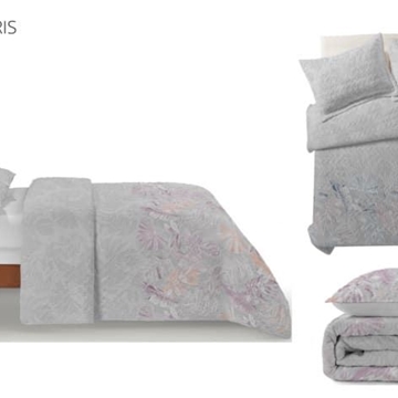 Clara Vidal Colcha Dulnao Gris - Imagen 1