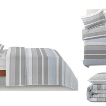 Clara Vidal Colcha Irene Azul - Imagen 1