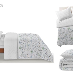 Clara Vidal Colcha Orzal Verde - Imagen 1