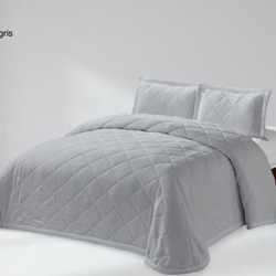 Clara Vidal Colcha Riola Gris - Imagen 1