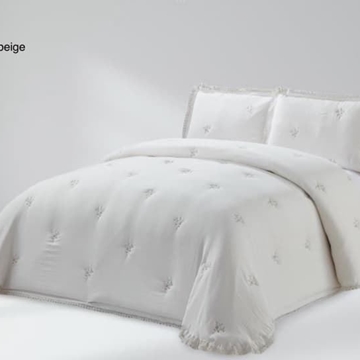 Clara Vidal Colcha Rivara Beige - Imagen 1