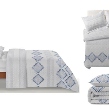 Clara Vidal Colcha Simel Azul - Imagen 1