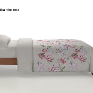 Clara Vidal Funda nórdica Rebol Rosa - Imagen 1