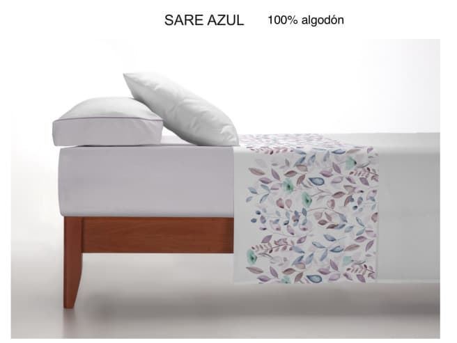 Clara Vidal Juego de cama Sare Azul - Imagen 1