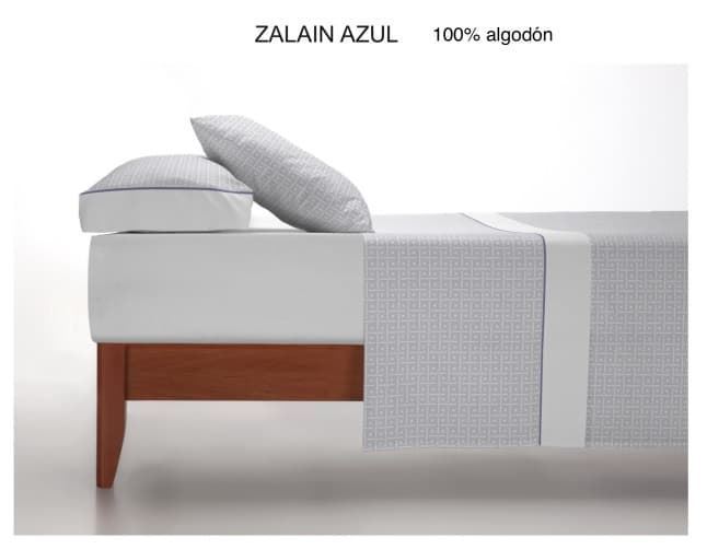 Clara Vidal Juego de cama Zalain Azul - Imagen 1