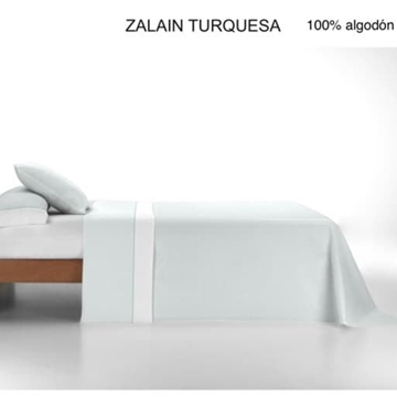 Clara Vidal Juego de cama Zalain Turquesa - Imagen 1