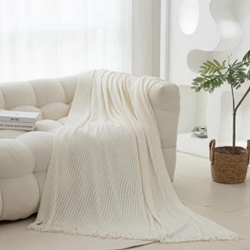 Clara Vidal Plaid Dante Natural - Imagen 1