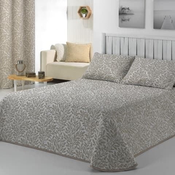 Dolz Colcha Bouti de Jacquard Elvira beige - Imagen 1